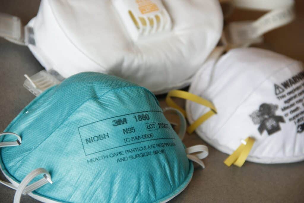 3M N95 face mask respirators
